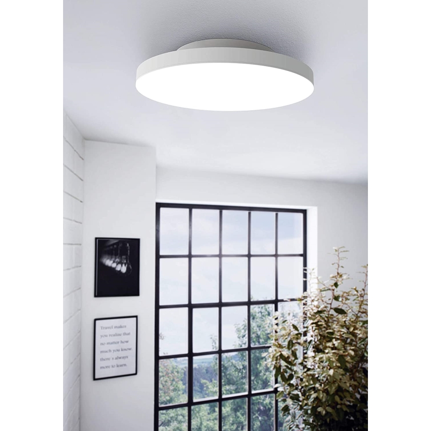 Eglo - LED RGB Zatemnitvena stropna svetilka TURCONA-C LED/20W/230V + Daljinski upravljalnik