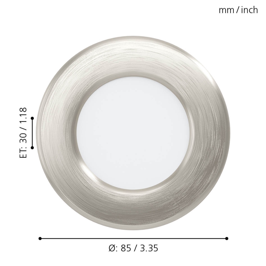 Eglo - LED Vgradna svetilka LED/2,7W/230V