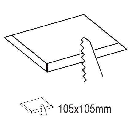 Eglo - vgradna stropna LED svetilka LED/5,5W/230V 11,7x11,7 cm