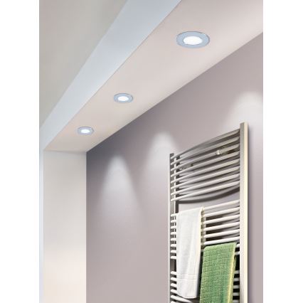 Eglo - LED Kopalniška vgradna svetilka LED/2,7W/230V IP44