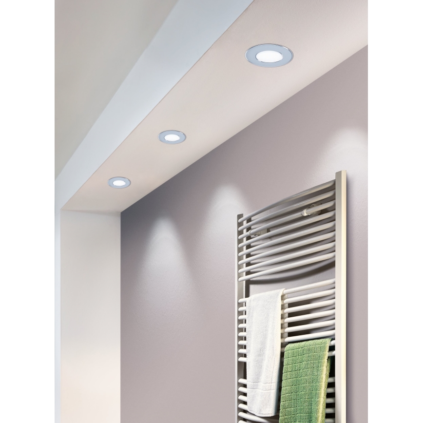 Eglo - LED Kopalniška vgradna svetilka LED/2,7W/230V IP44