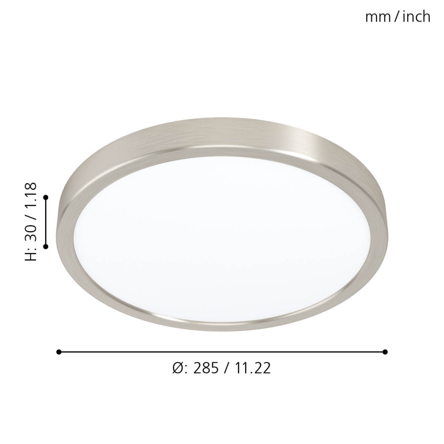 Eglo 99232 - LED Stropna svetilka FUEVA 5 LED / 20W / 230V
