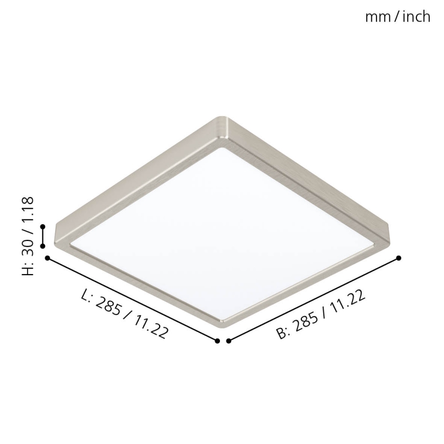 Eglo - LED Stropna svetilka LED/20W/230V