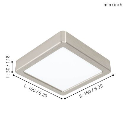 Eglo - LED Stropna svetilka LED/10,5W/230V