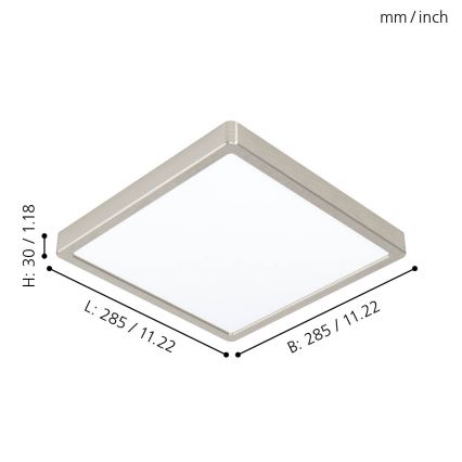 Eglo - LED Stropna svetilka LED/20W/230V