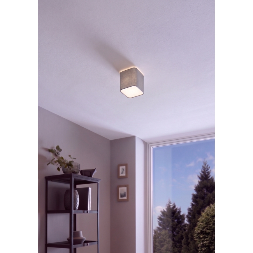 Eglo 99304 - Stropna svetilka POSADERRA 1xE27/28W/230V