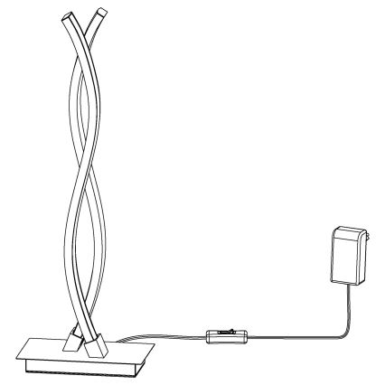 Eglo - LED Namizna svetilka LED/10W/230V