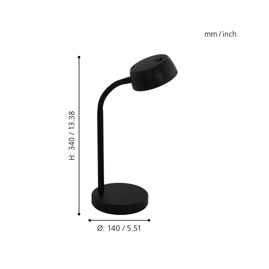 Eglo - LED Namizna svetilka LED/4,5W/230V
