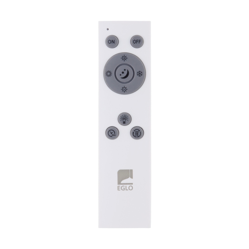 Eglo - LED Zatemnitvena stropna svetilka LED/18W/230V + Daljinski upravljalnik