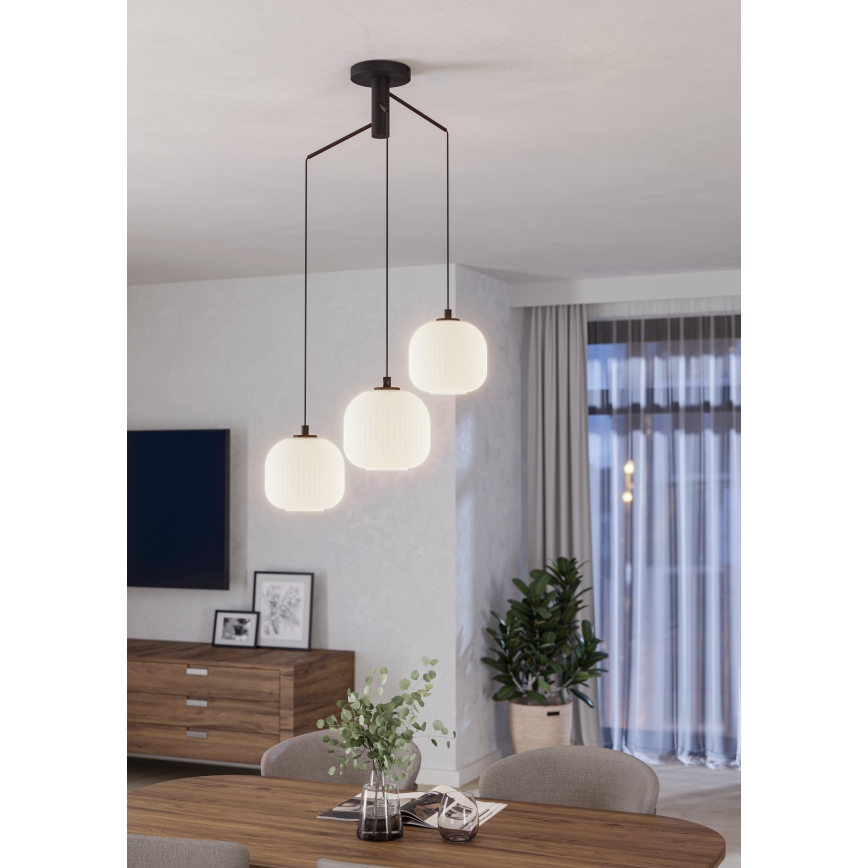 Eglo - Lestenec na vrvici 3xE27/40W/230V