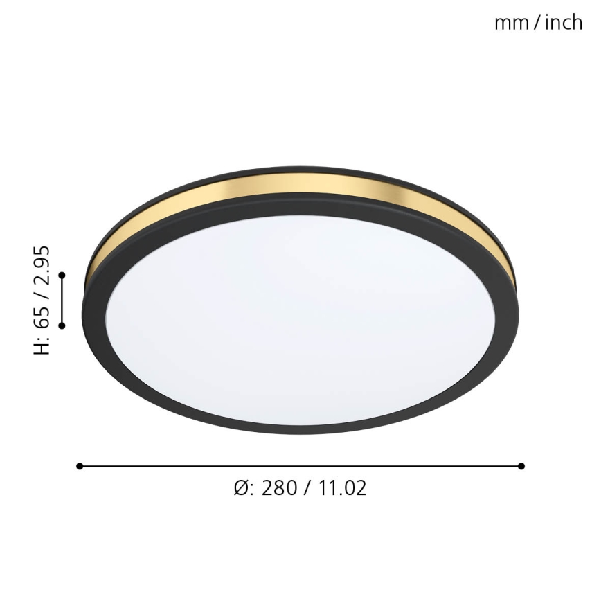 Eglo - LED Stropna svetilka LED/11W/230V