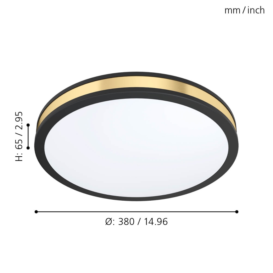 Eglo - LED Stropna svetilka LED/24W/230V