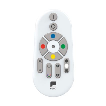 Eglo - LED RGB Zatemnitvena stropna svetilka SALOBRENA-C LED/30,5W/230V + Daljinski upravljalnik