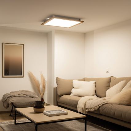 Eglo 99472 - LED stropna svetilka PIGLIONASSO LED/32W/230V 645x645 mm