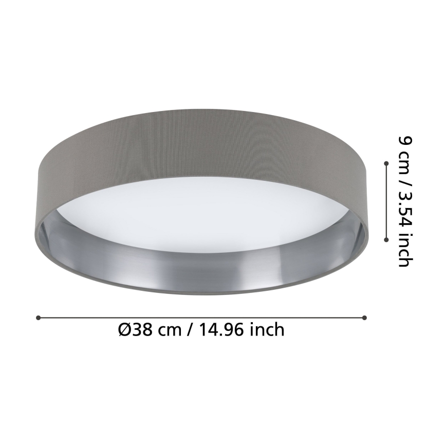 Eglo - LED Stropna svetilka LED/24W/230V