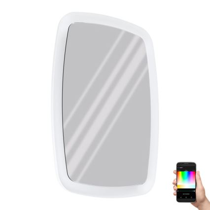 Eglo 99588 - LED RGBW zatemnljivo kopalniško ogledalo z osvetlitvijo 20W/230V IP44