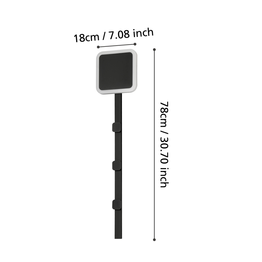 Eglo - LED Stenski obešalnik s svetilko LED/7,8W/230V