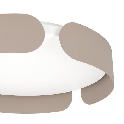 Eglo - LED stropna svetilka LED/20W/230V premer 37 cm rjava