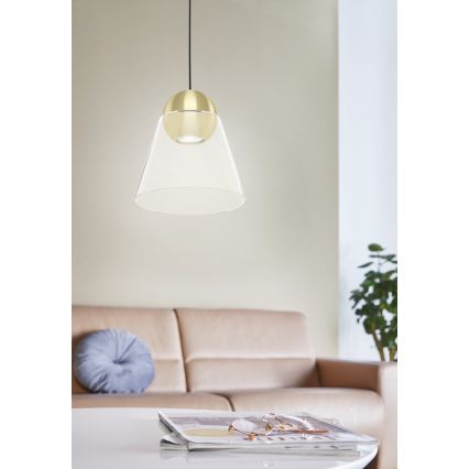 Eglo - LED Lestenec na vrvici 1xGU10/4,5W/230V