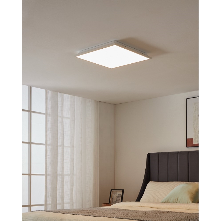Eglo - LED Zatemnitvena stropna svetilka LED/22W/230V 2700-6500K ZigBee