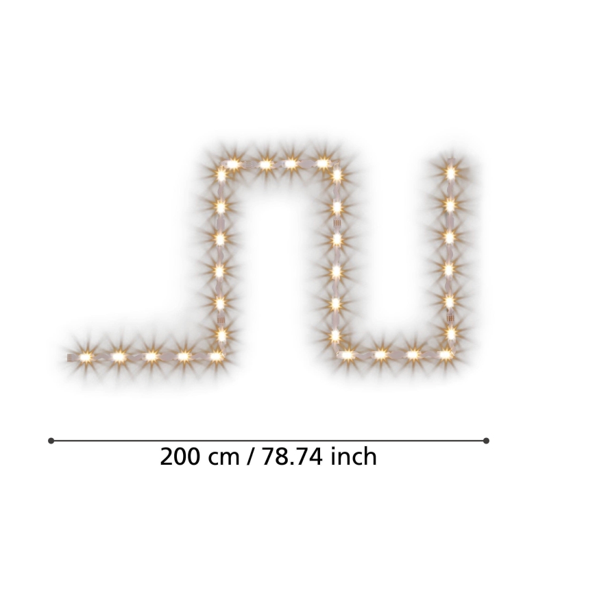 Eglo - LED Zatemnitveni trak 2m LED/9W/24V 2700-6500K ZigBee