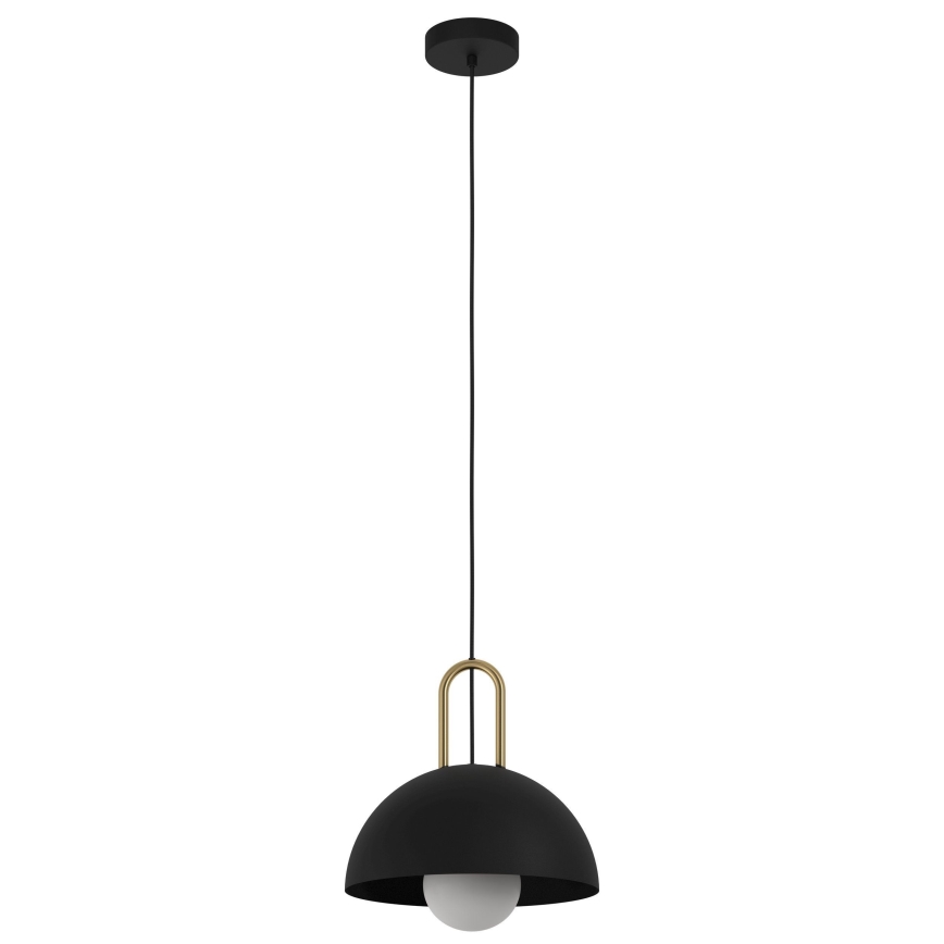 Eglo - Lestenec na vrvici 1xE27/40W/230V črn