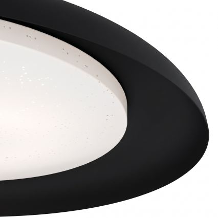 Eglo - LED Stropna svetilka LED/17,1W/230V črna