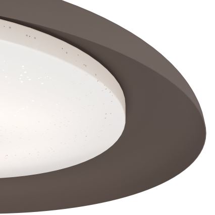 Eglo 99704 - LED stropna svetilka PENJAMO LED/17,1W/230V rjava