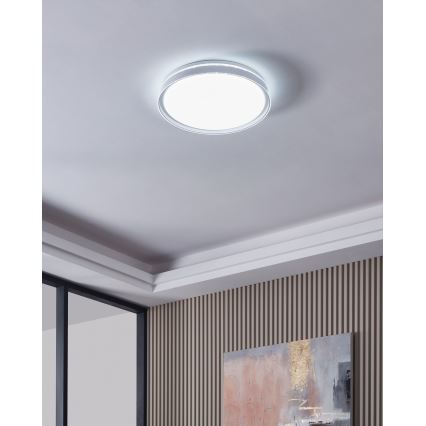 Eglo - LED Zatemnitvena stropna svetilka LED/40W/230V 3000-6500K + Daljinski upravljalnik