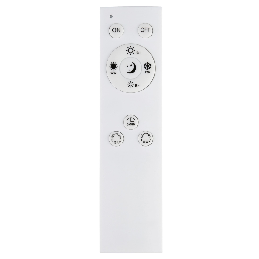 Eglo - LED Zatemnitvena stropna svetlka LED/37W/230V črna + Daljinski upravljalnik