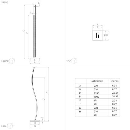 Eglo - LED Talna svetilka LED/8W/230V