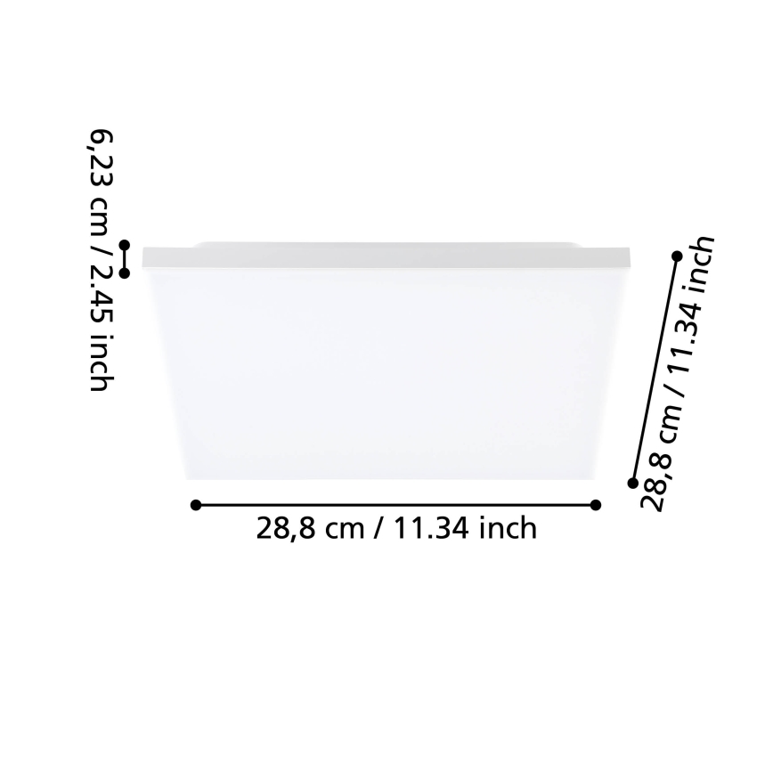 Eglo 99843 - Stropna LED svetilka TURCONA LED/10W/230V