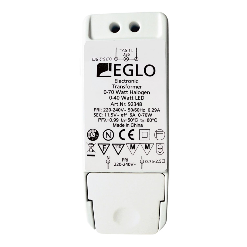 Eglo - Električni transformator 70W/230V/11,5V AC