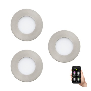 Eglo - ET 3x LED Zatemnitvena kopalniška svetilka FUEVA-Z  LED/2,8W/230V IP44