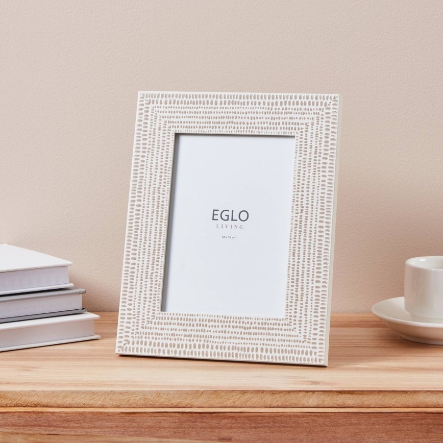 Eglo - Foto okvirček 13x18 cm krem barva