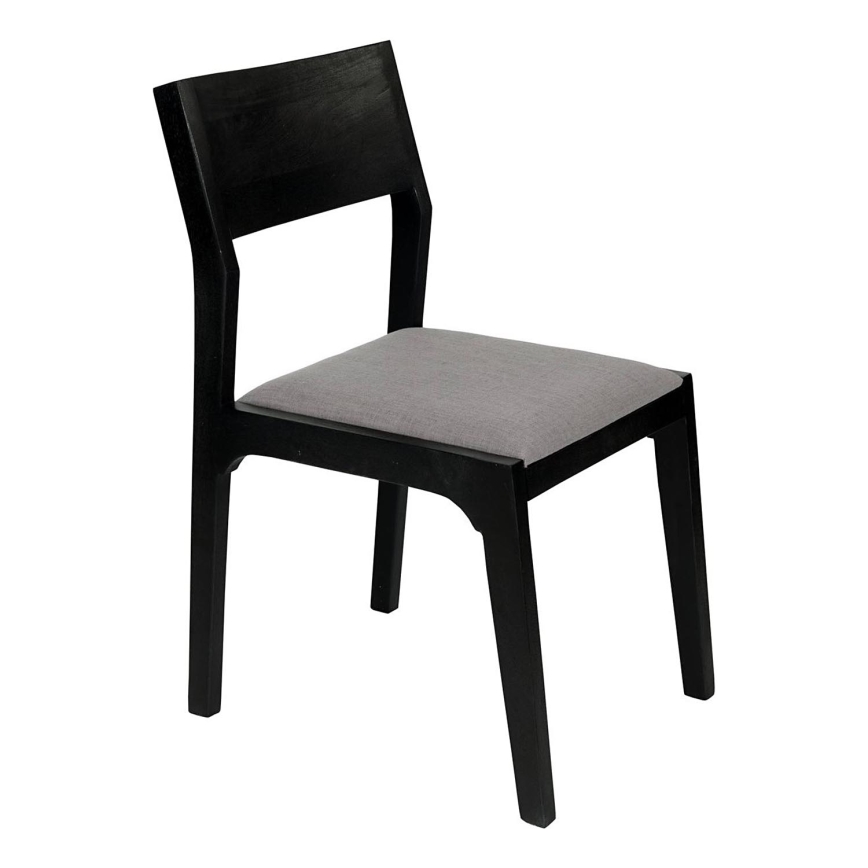 Eglo - Jedilni stol 84x55 cm črna/siva