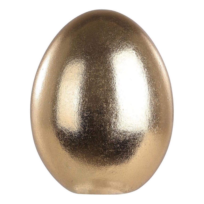 Eglo - Keramični dekoracija 9,5x7 cm egg/zlata