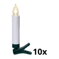 Eglo - Komplet 10x LED osvetlitve za božično drevo LED/0,06W/1xAAA