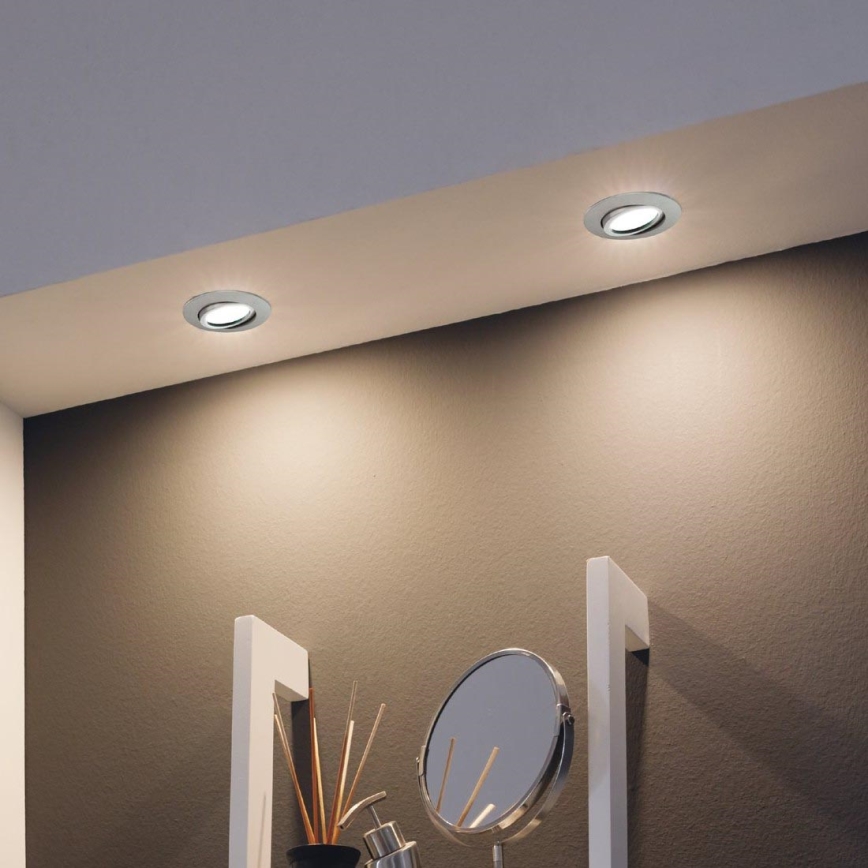 Eglo - KOMPLET 3x LED Vgradna svetilka PINEDA 1xLED/4,9W/230V