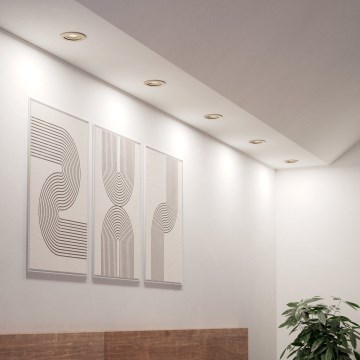 Eglo - Komplet 5x vgradnih LED točkovnih svetil LED/4,8W/230V 2700/4000/6500K matni krom