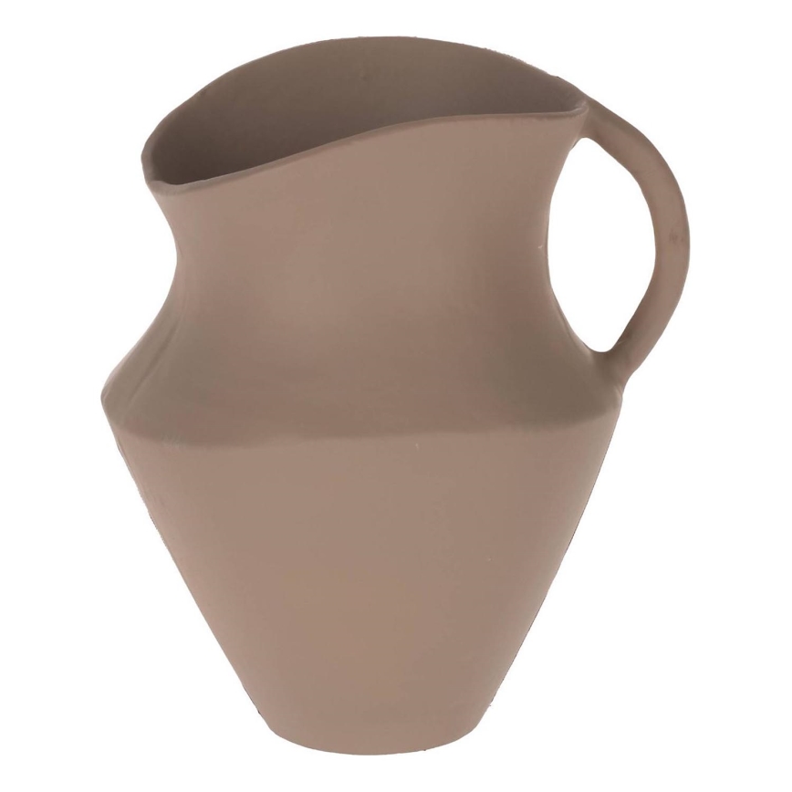 Eglo - Kovinska vaza 21,5x19,5 cm rjava