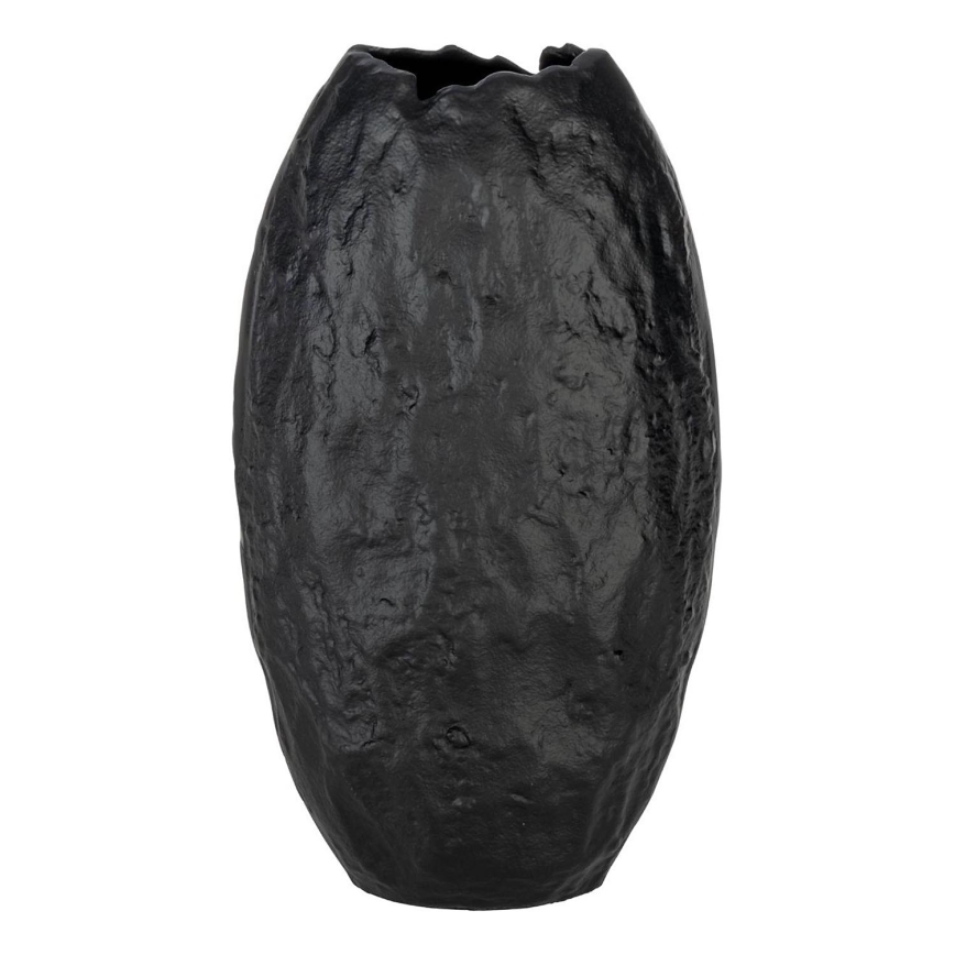Eglo - Kovinska vaza 31x16,5 cm črna