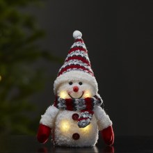 Eglo - LED Božična dekoracija 4xLED/0,06W/3xAAA snežak