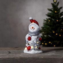 Eglo - LED Božična dekoracija 6xLED/0,06W/2xAAA snežak