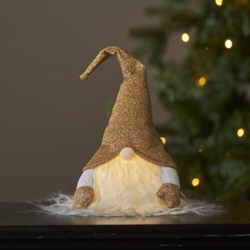 Eglo - LED božična dekoracija zlata LED/0,06W/3xAG13