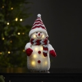 Eglo - LED Božični okrasek 8xLED/0,06W/3xAA rdeča