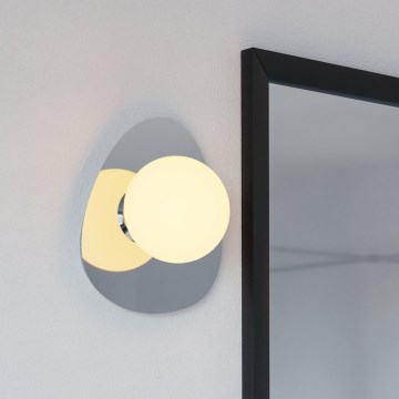 Eglo - LED kopalniška stenska svetilka 1xG9/4,2W/230V IP44 sijajni krom