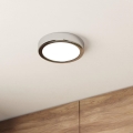 Eglo - LED Kopalniška stropna svetilka LED/11W/230V IP44 sijajni krom