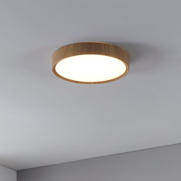 Eglo - LED Kopalniška stropna svetilka LED/14,6W/230V IP44 bež