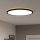 Eglo - LED Kopalniška stropna svetilka LED/16,8W/230V 2700/4000/6500K pr. 50 cm IP44 črna